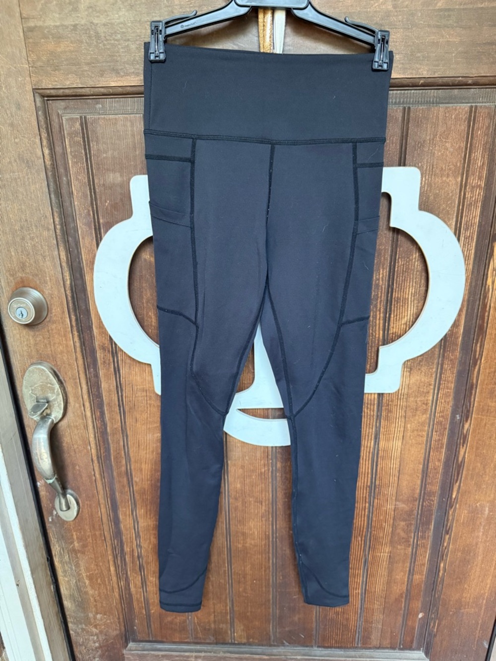 Zyia Black Pocket LNT leggings,  size 2, GUC